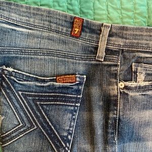 NWOT 7FAM Flynt Bootcut Jeans